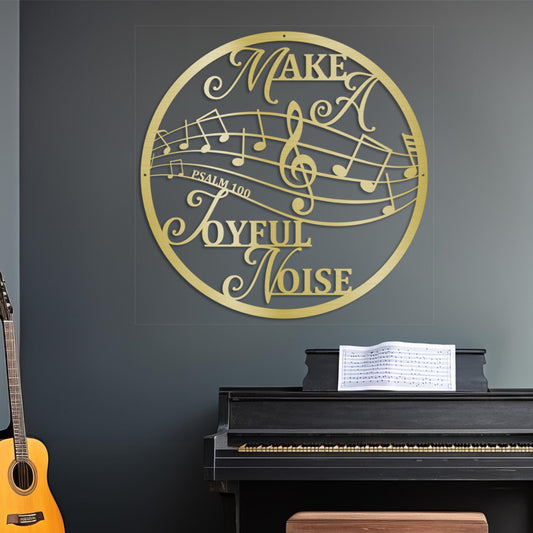 Psalm 100:1 - Make A Joyful Noise