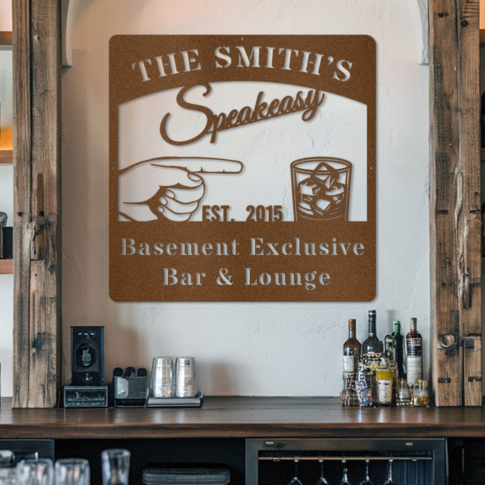 Speakeasy - Bar & Lounge Monogram