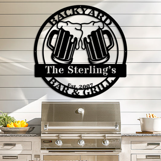 Backyard Bar & Grill Monogram
