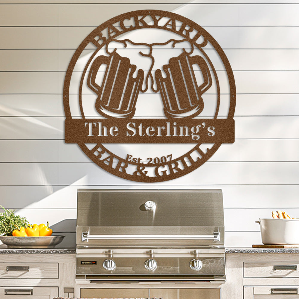 Backyard Bar & Grill Monogram