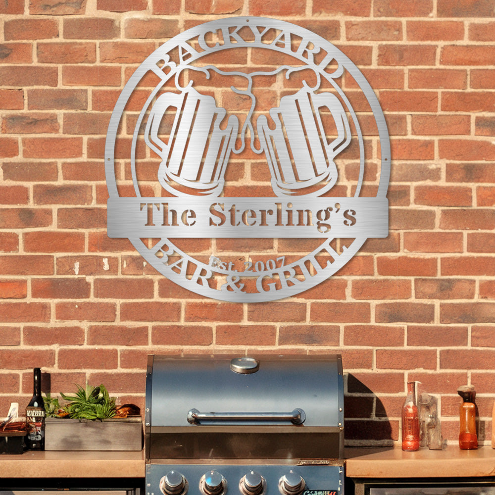 Backyard Bar & Grill Monogram