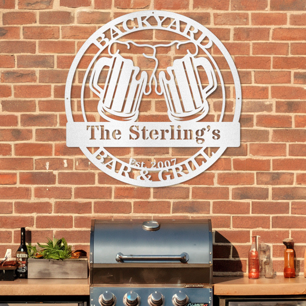 Backyard Bar & Grill Monogram