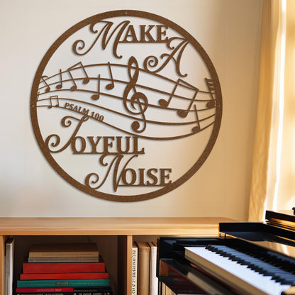 Psalm 100:1 - Make A Joyful Noise